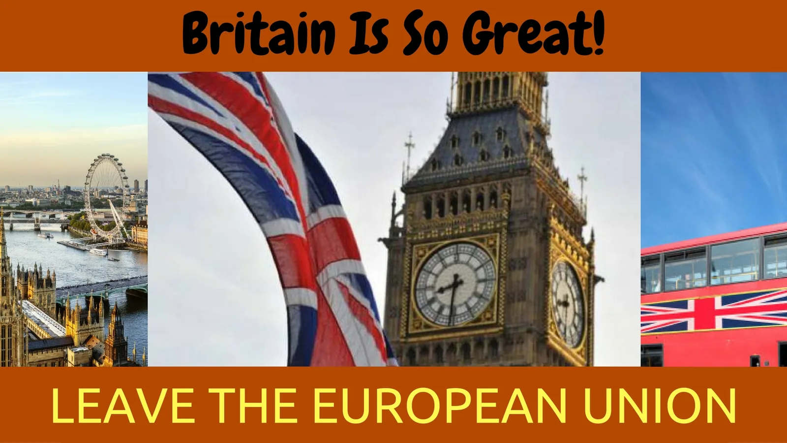 LEAVE THE EUROPEAN UNION