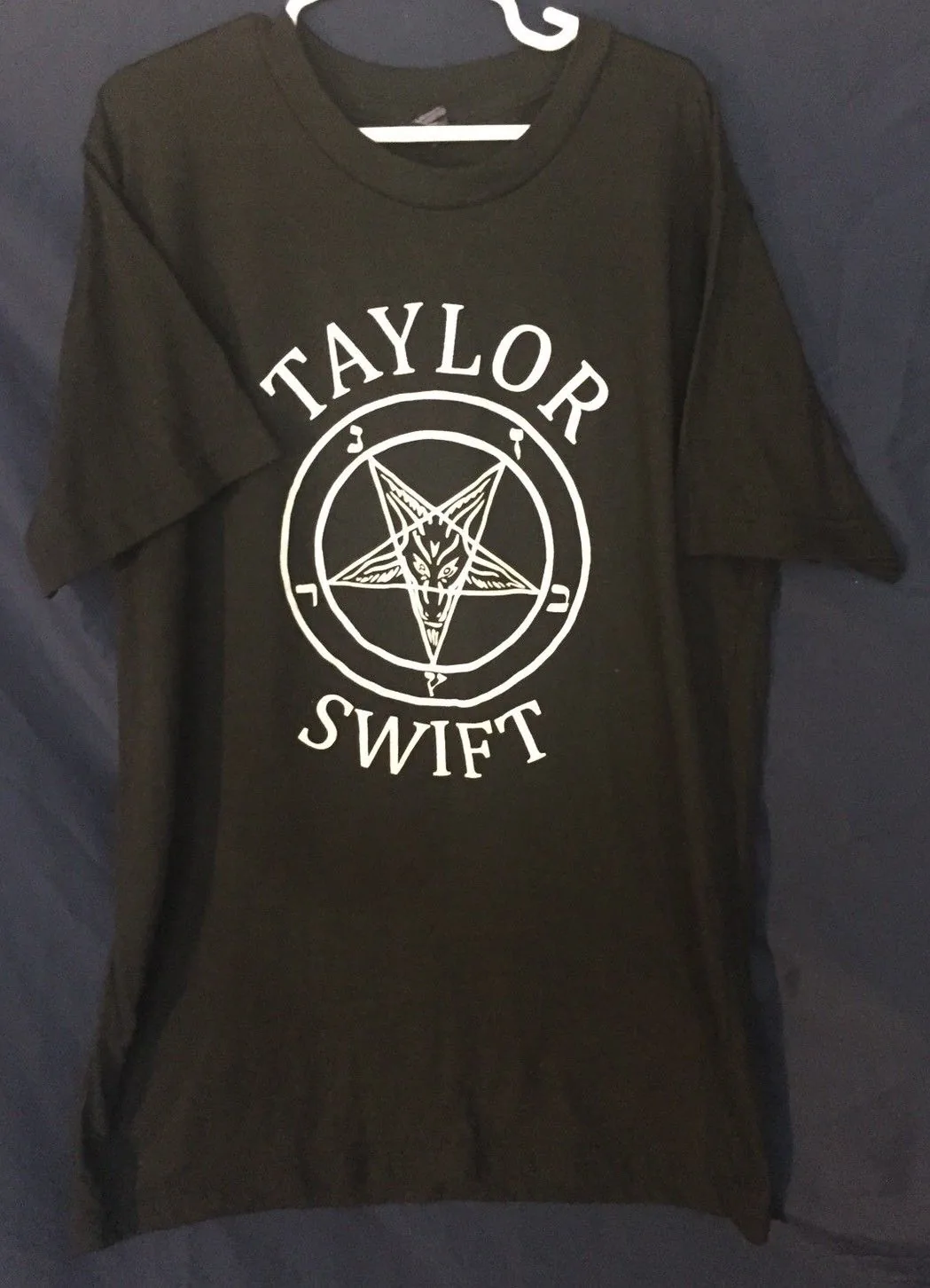 Twelve Days of Catmas - Day Thirteen - Taylor Swift and Satan seem pretty close. I've never been to a show but this shirt makes it look pretty rad.