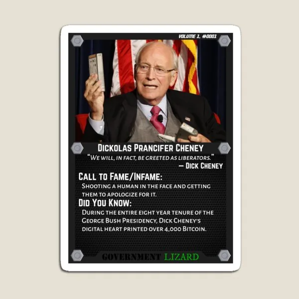 Lizard People Both Famous and Infamous – Dickolas Prancifer Cheney