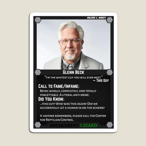 Lizard People Both Famous and Infamous – Glenn Beck