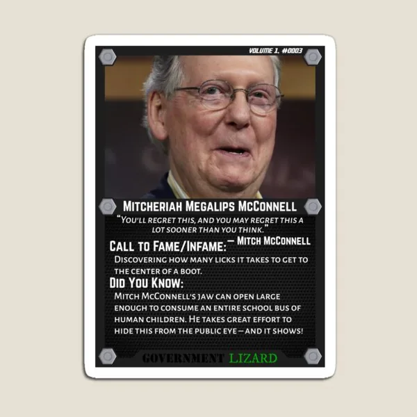 Lizard People Both Famous and Infamous – Mitcheriah Megalips McConnell