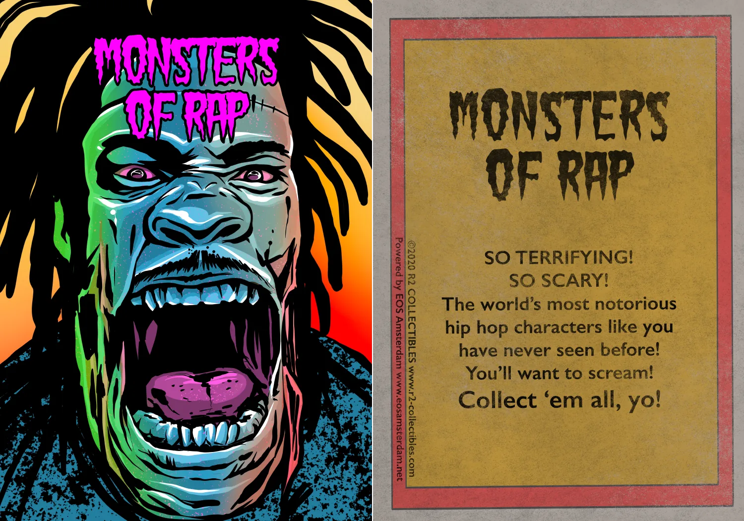 Black Friday - Busta Rhymes Collectible Monsters of Rap Non-Fungible Token Card