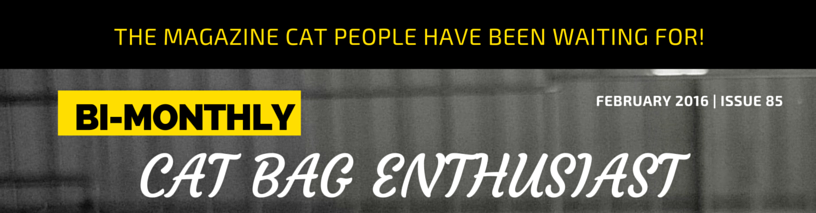 CatBagz.com being featured in Cat Bag Enthusiast Magazine is literally like Leonardo DiCaprio winning an Oscar.