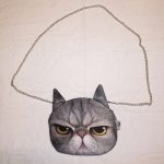 Smokey the Cat Chain Bag