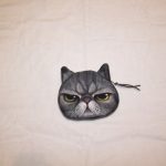 Smokey the Cat Coin Bag