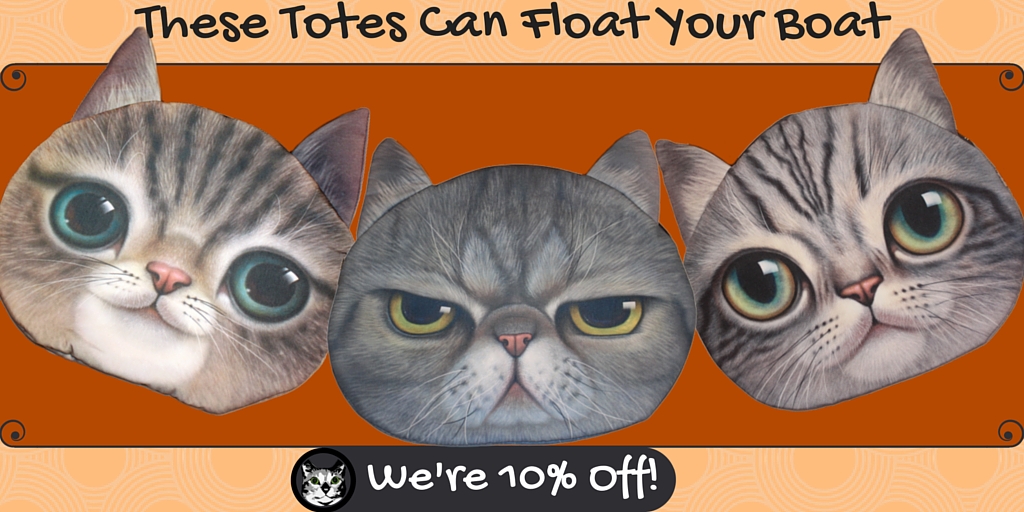 CatBagz.com Cat Totes Are Now 10% Off!