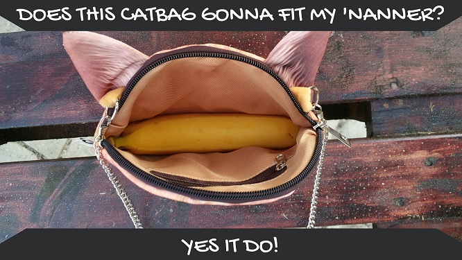CatBags can fit nanners and other such.