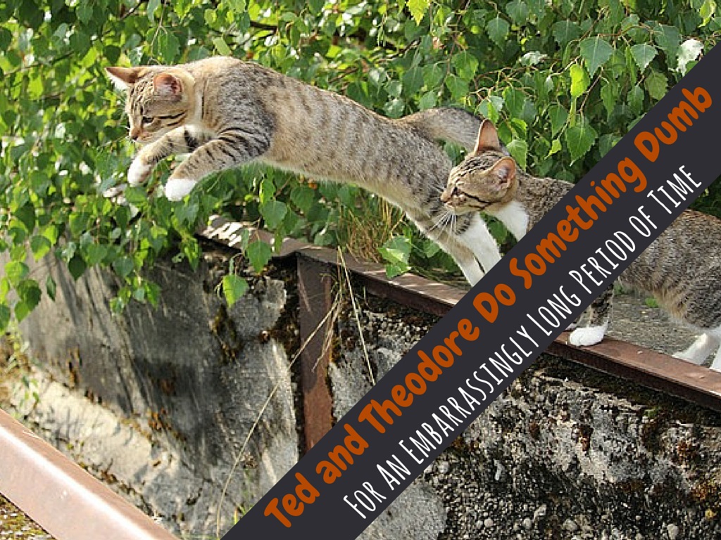 Ted and Theodore Do Something Dumb For An Embarrassingly Long Period of Time.