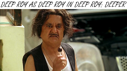 Why are we talking about Deep Roy? Why the hell not? Click an ad, it'll pay for my liquor.