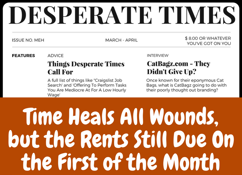 CatBagz.com Featured in Desperate Times Magazine, April Edition