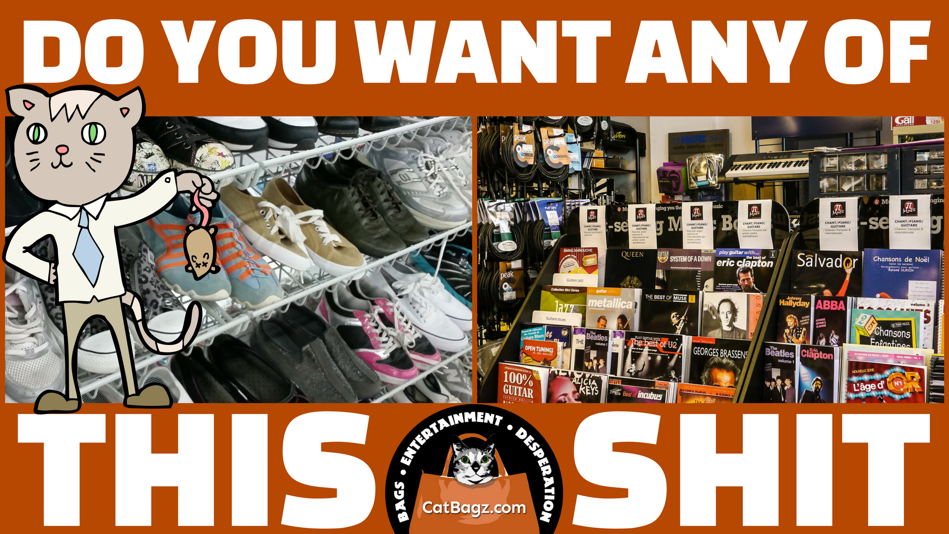 Do You Want Any Of This Shit? Survey says: No, but if you aren't buying it then why is it on Amazon?