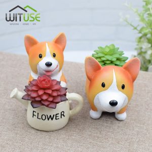 CatBagz.com Presents - Twelve Days of Catmas - Day Seven - Corgi planters for Corgi enthusiasts.