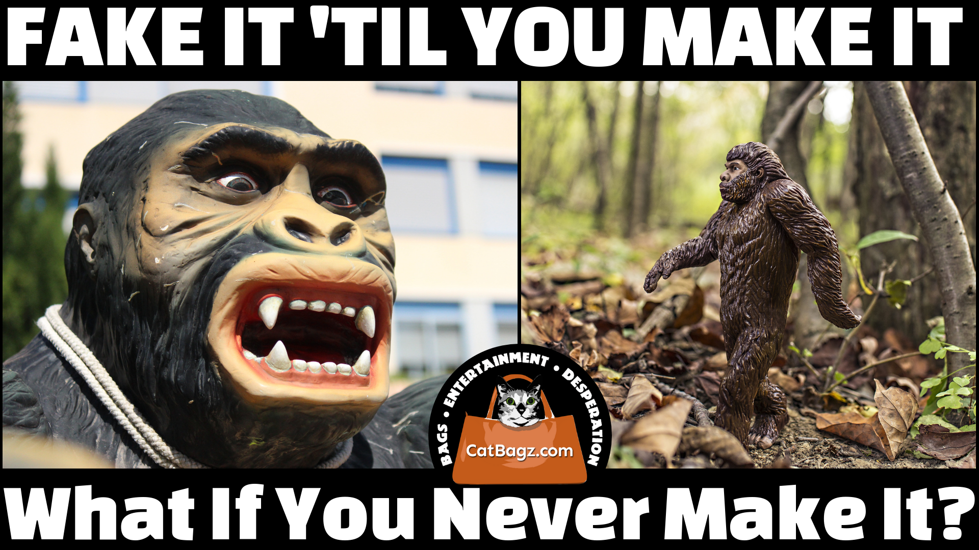 Fake it until you make it - What if you never make it?