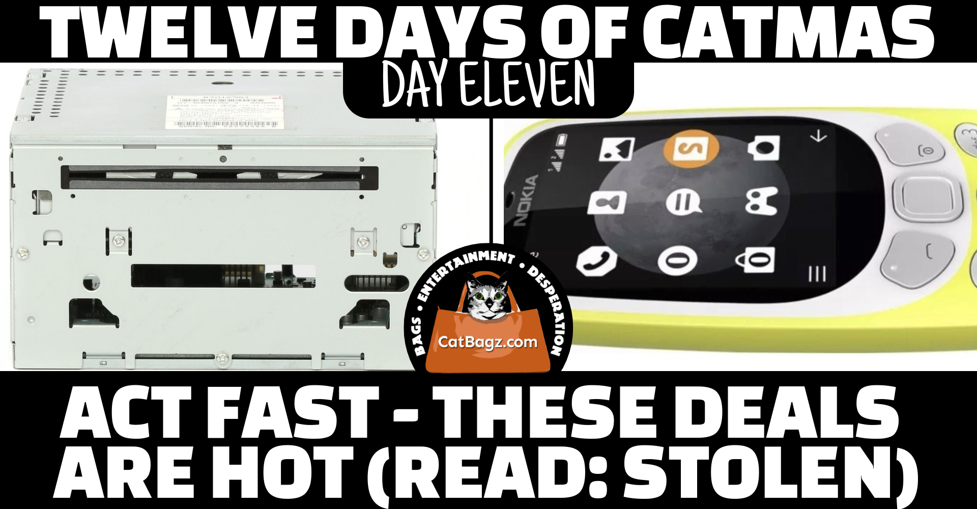 Twelve Days of Catmas - Day Eleven: We spent some time finding things of dubious sources sold for auction by questionable people.
