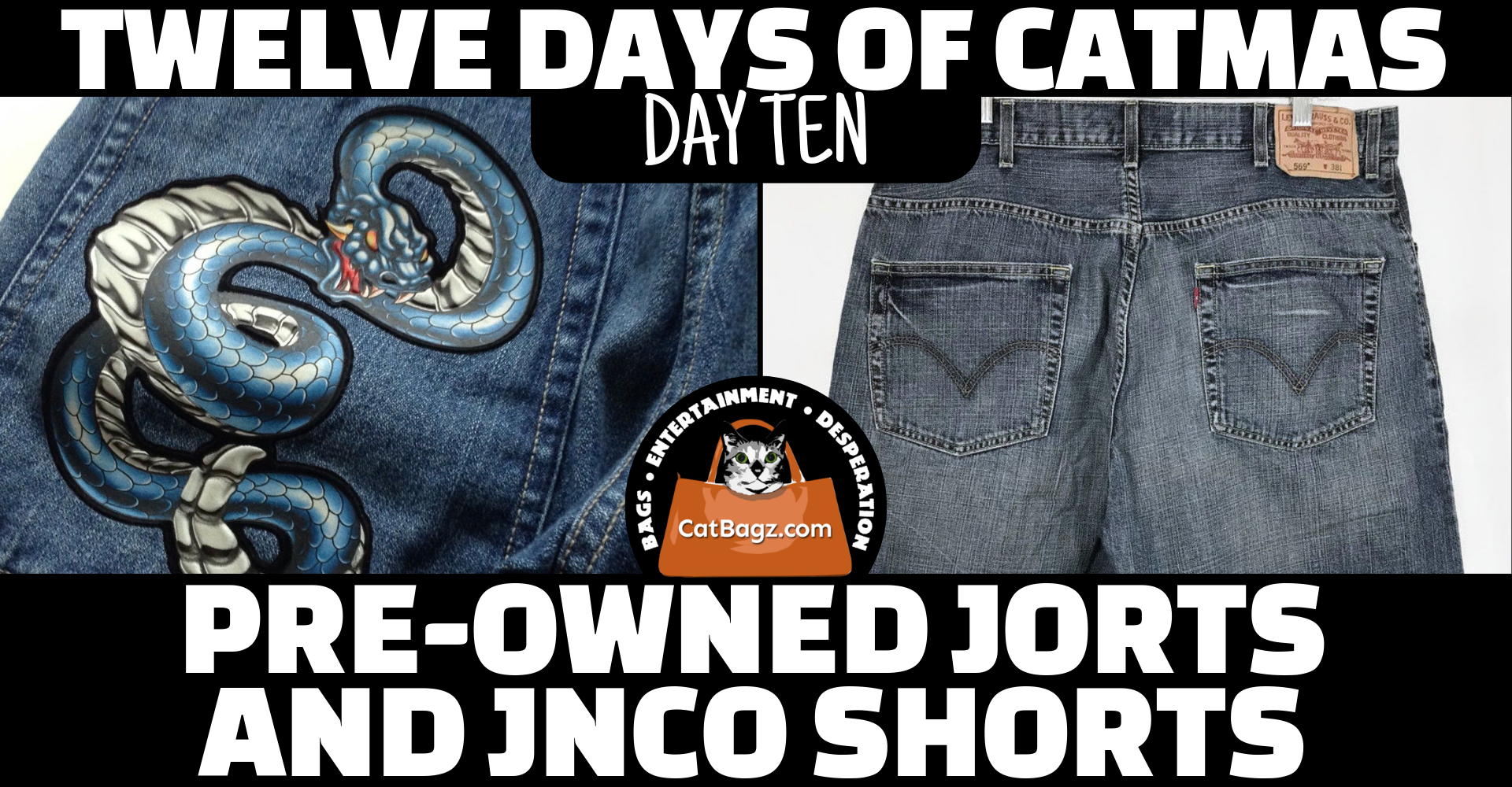 Twelve Days of Catmas - Day Ten - Solid Gold Hits from the Acid Washed Jeans Age